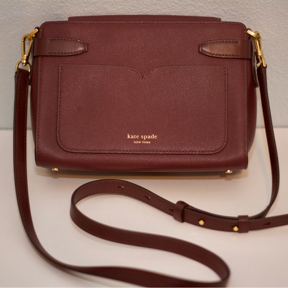 kate spade Bags Kate Spade Crossbody Handbag Burgundy Poshmark